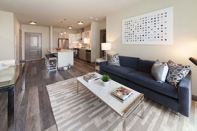 Open Space Living Room at The Huntington